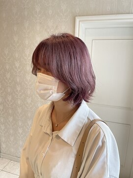 ヘアスタジオ アルス 御池店(hair Studio A.R.S) 透明感ピンクラベンダーカラー