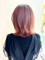 アデプト 金町店(adept)&nbsp;【adept金町 軽米スタイル】ふわっとミディアム×赤みカラー