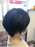 ショートカットボブ収まる扱いやすい時短朝楽美シルエットモテ髪