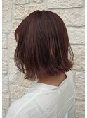 ブラウンベージュ☆外ハネボブ