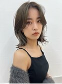 【修】20代30代40代◎透明感カラー×韓国切りぱなしボブ