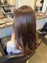 ヘアーアンドメイクアップ ケー インターナショナル 神楽坂(Ke' International)&nbsp;ナチュラルベージュ　ベージュカラー　透明感カラー