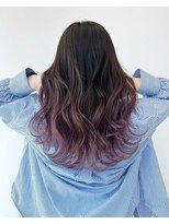 イース バイ アンブルリュクス 北千住(Ease by amble luxe)&nbsp;前髪/くびれ/イヤリングカラー/イメチェン/ラベンダーカラー