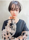 Aimee 町田　ふんわりショート×ダークブラウン