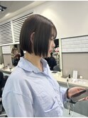 【lilley 稲永麻衣】切りっぱなしボブ+韓国ヘア 天神/今泉
