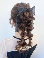 サロンドミルク 溝の口店(salon de MiLK)&nbsp;ポニーテールヘアセット