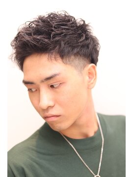 ヘアーアンドグルーミング ヨシザワインク(HAIR&GROOMING YOSHIZAWA Inc.) 20代30代ツーブロックショート/アイロンパーマ/アップバング