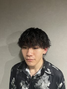 スウェル 柏店(Swell) ウルフ/アッシュブラック/カルマパーマ/ベリーショート/柏