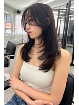 ランズ(LANDS)&nbsp;レイヤーカット 【韓国ヘア 大阪 梅田】
