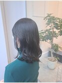ヌーディーカラー/小顔ひし形/髪質改善/簡単スタイリング
