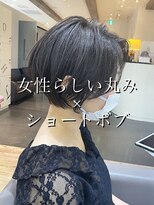 モードケイズトウキョウ 銀座店(MODEK'S TOKYO)&nbsp;【20代30代40代】【絶壁解消】小顔に見える丸みショートボブ