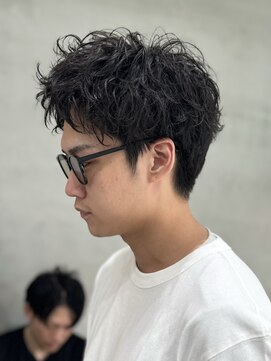 フィフス 渋谷(fifth) 緩め縦落ちツイストスパイラルシャドウパーマセンターパート渋谷