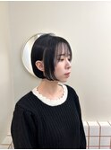 暗め艶カラー