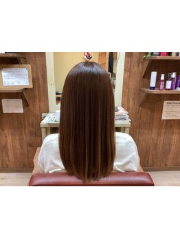 【髪質改善】弱酸性ストレートでダメージレスな美しいナチュラルストレートヘアを叶えてくれる◎