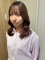 ローレンジウ(LOREN JU)&nbsp;透明感髪質改善ベージュダブルカラーミルクティーグレージュ