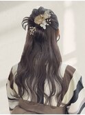 人気上昇中！カチモリハーフアップ！◎