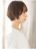 小顔補正カットナチュラルショートウルフTc4浦和20代30代40代