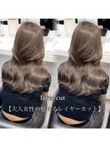 小顔レイヤーカットミディアムレイヤーレイヤーロング【日本橋】