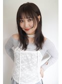 【soi・ソーイ】ミディアムレイヤー・姫カット