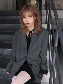 ヘアサークルジープ 千舟町店(hair circle geep)の写真/トレンドも盛れ感も全部欲しい方に◎映え可愛いを叶える♪【mibuki】個性派style～ナチュラル迄楽しめる！