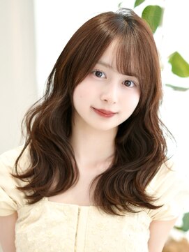 レイリー 原宿 表参道(Rayreee) (K)大人かわいいセミロング×結んでも可愛い顔周り