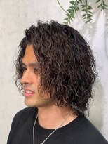 アポロ 横浜駅店(apollo)&nbsp;MEN’S HAIR/サーフカール/刈り上げセンターパート/ブリーチ