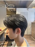 ニュアンスセンターパート ダウンパーマ