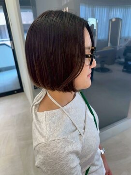 コンティロミー(CONTI ROMMY.) ミニマルボブ◎ココアブラウン髪質改善ショート◎20代～50代