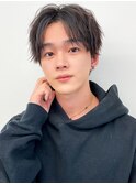 韓国爽やかメンズ☆無造作ツーブロックマッシュ