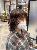 抜け感レイヤーパーマ