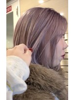 ジアン テラス(GIEN TERRASSE)&nbsp;ピンクラベンダー/ラベンダーカラー/bob/ブリーチ@重里