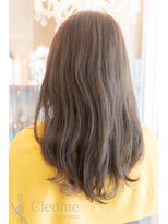 クレオメバイスーリール(Cleome by sourire) ♪オリーブグレー大人ガーリーココアベージュ小顔レイヤー前髪