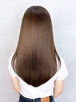 アルバム 銀座(ALBUM GINZA)&nbsp;顔周りレイヤーロング小顔ミルクティー_ba569612