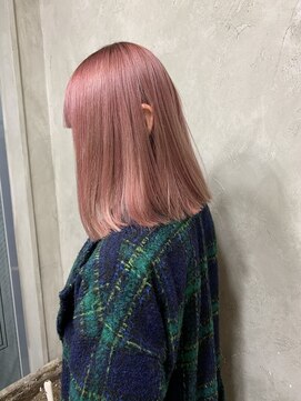 salon de MiLK 札幌大通店【サロン ド ミルク】 透明感抜群のピンクベージュ!