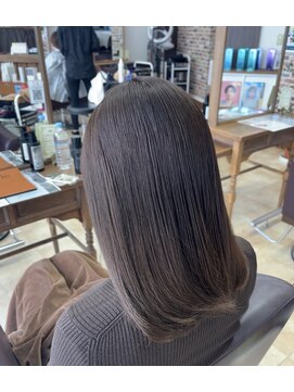 トップスタイル リッチ 春カラー/赤みを抑えて明るさを残すオリーブベージュ