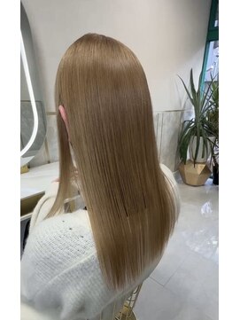 髪質改善/縮毛矯正専門店Hailey ブリーチ縮毛矯正×カット×髪質改善tr