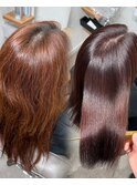 ダメージがあっていつも切りたくないのに切られる髪でも美髪に♪