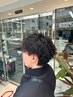 【TAKA・学割メンズ限定】カット+パーマ　￥11,000～￥13,200