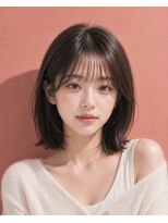 ヘアーメイク スリー(Hair Make 3) 30代40代髪型ショートウルフ前髪ボブミニウルフタッセルボブ