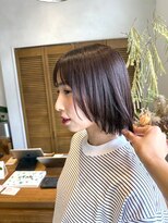 シアン 綱島店(CYAN)&nbsp;ツヤめくラベンダーブラウンボブ