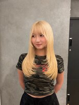 ザザ ZA/ZA 神楽坂&nbsp;抜きっぱなしブロンド×ロングレイヤー