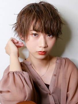La fith hair link 瓢箪山店【ラフィス ヘアー リンク】【8月29日OPEN(予定)】 【La fith】 マッシュショート×マロンベージュ