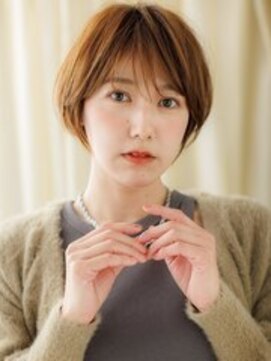 モッズヘア 越谷(mod's hair) ブリーチなし小顔丸みハンサムショートマッシュ20代30代X越谷