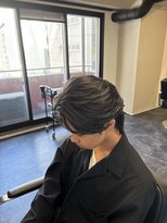 ノイ(NOI)&nbsp;フェザーウルフメンズパーマメンズカットセンターパート札幌大通