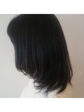 ヘアーサロン ココペリ(HAIR SALON KokopeLLi) 前上がりロブ