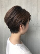 美容室 ツリー(Tree)&nbsp;ノンブローでおさまる大人ショート 『Tree hairsalon 』本厚木