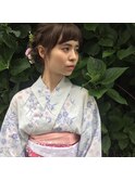 tomoヘア*浴衣似合わせヘアアレンジ 夏アレンジ