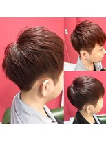 ディーリンク 南橋本店(HAIR MAKE DLINK) メンズ赤髪