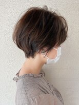 ネオリーブ クタ 町田店(Neolive kuta)&nbsp;【Neolivekuta 町田】丸みショート×シナモンベージュ【町田駅】