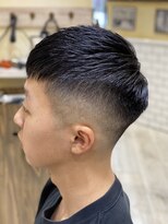 グルーマーズトウキョウ(GROOMER/S TOKYO) ナチュラルフェード　クロップ<理容室> <男性専門>〈髪質改善〉